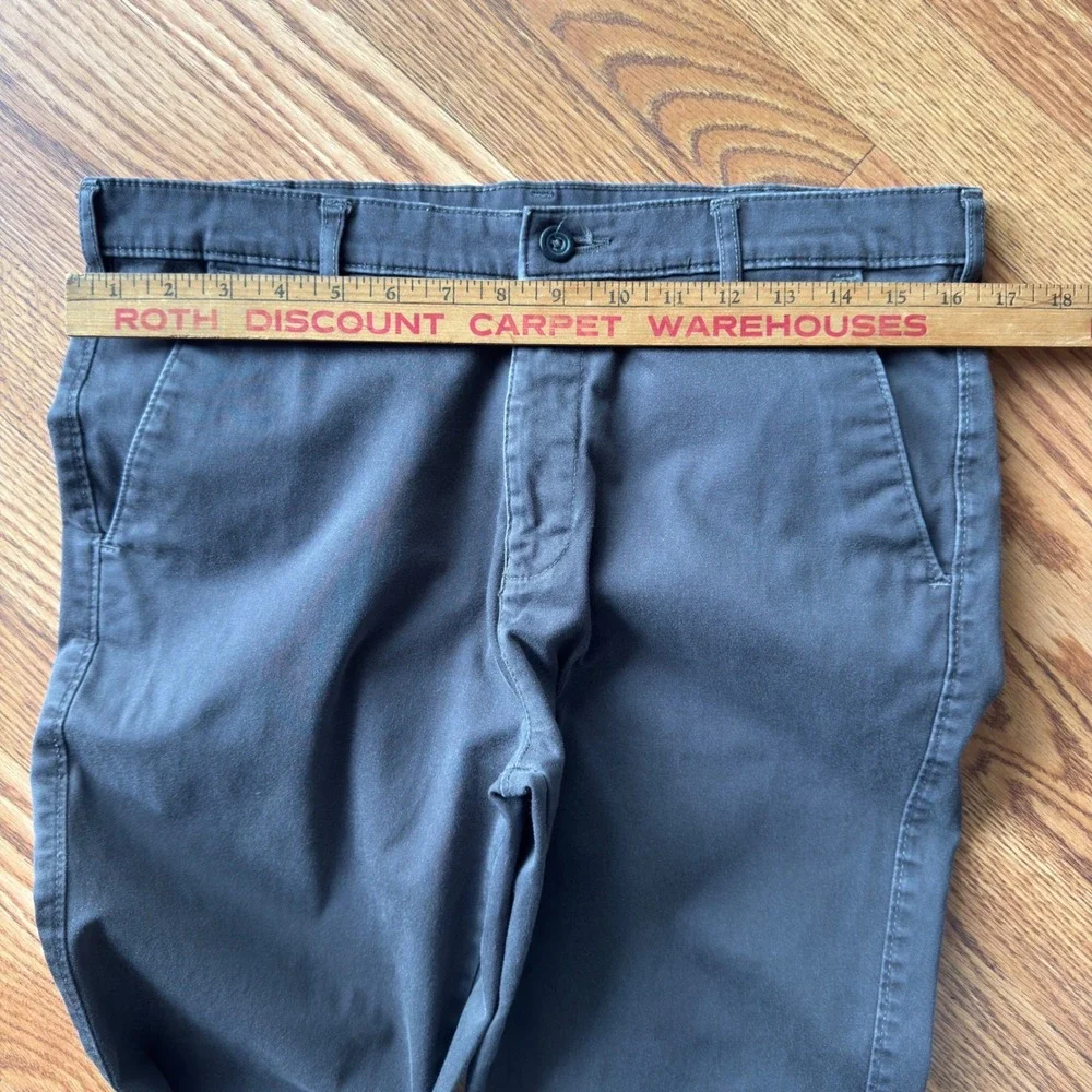 Pearl men's black straight leg‎ chino pants 33x28 Y2K workwear streetwear